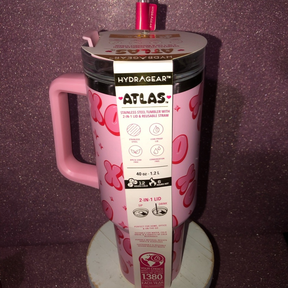 ๐ HydraGear Pink Atlas Tumbler - Picture 3 of 3